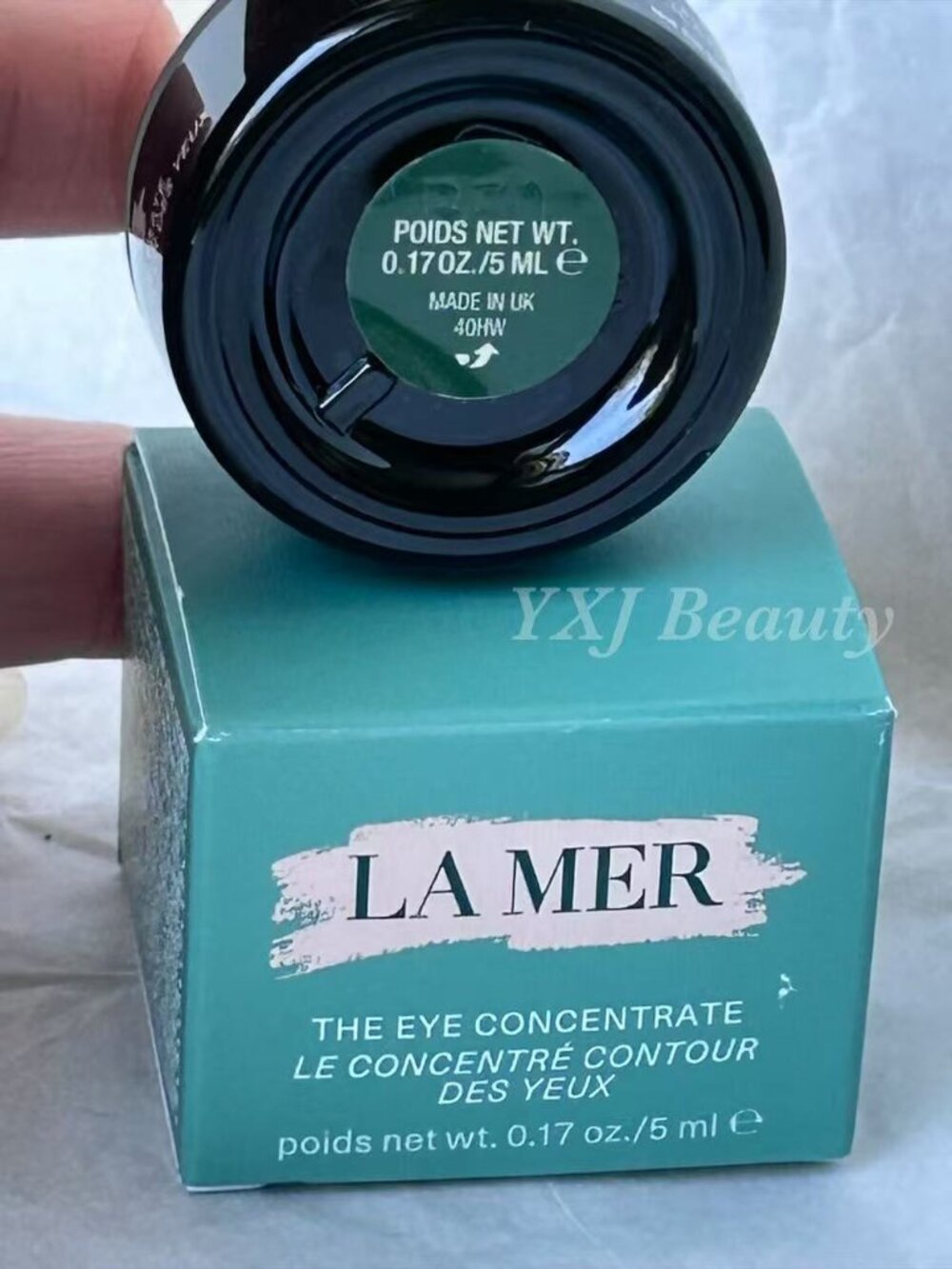 New In Box La Mer The Eye Concentrate Cream Travel Size 5 ml/0.17 oz - Picture 3 of 3
